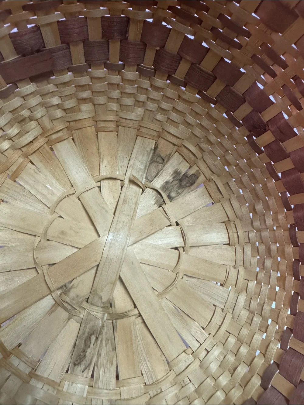 12” Native American Hand Woven Basket